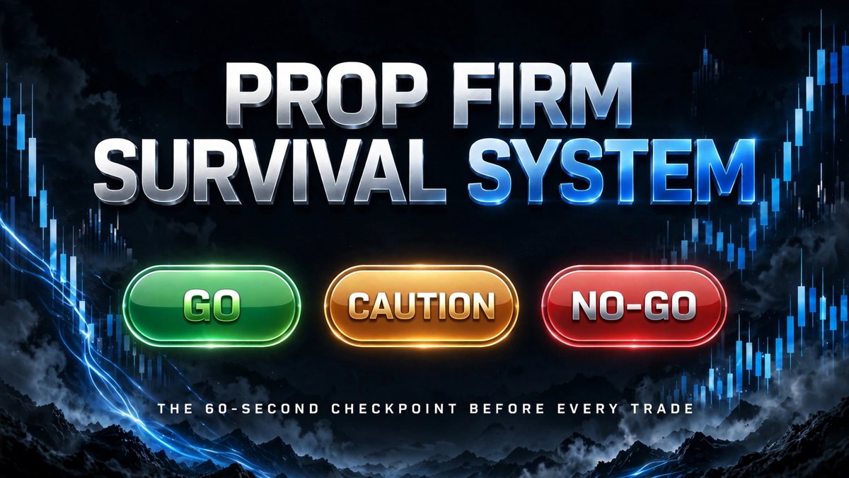 Prop Firm Survival System cover — The 7 Percent Club